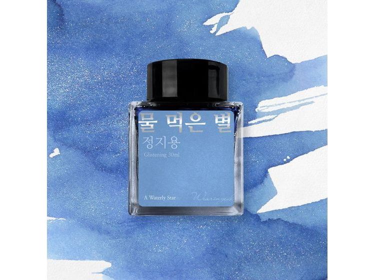Wearingeul Fountain Pen Ink (30mL) - Jung Ji Yong Literature Series - A Watery Star