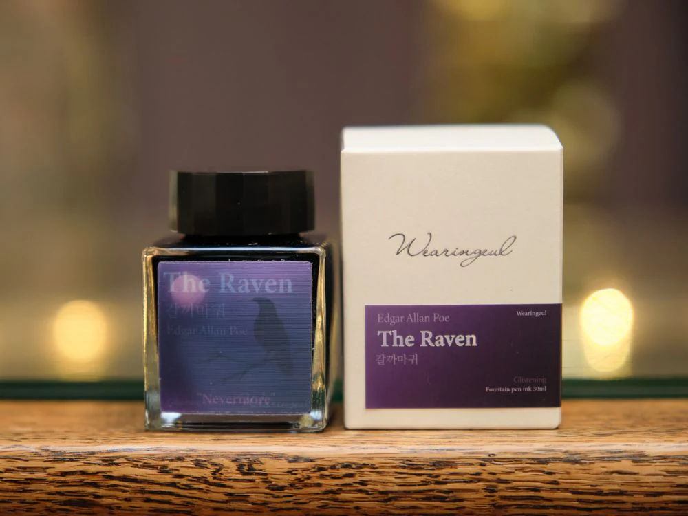 Wearingeul Fountain Pen Ink (30mL) - World Literature Ink Collection â…¢ - The Raven