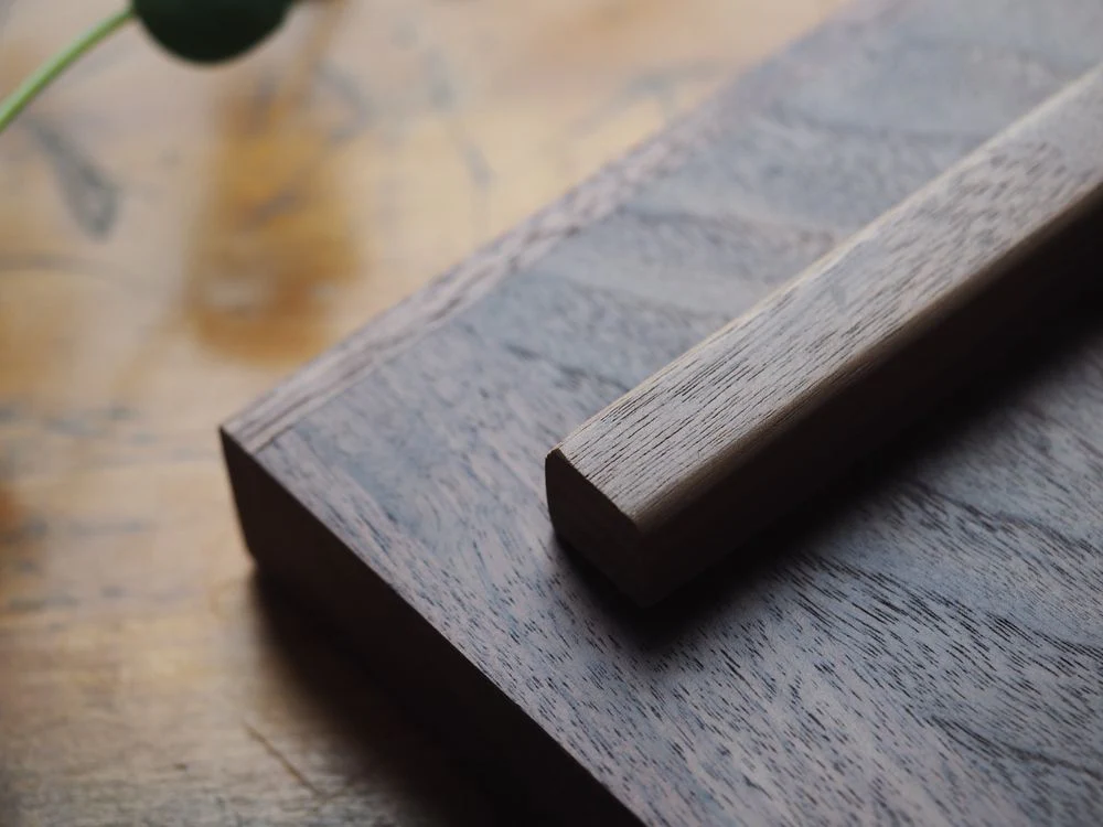Wood Pen Tray - Walnut - 10 Slots - Image 4