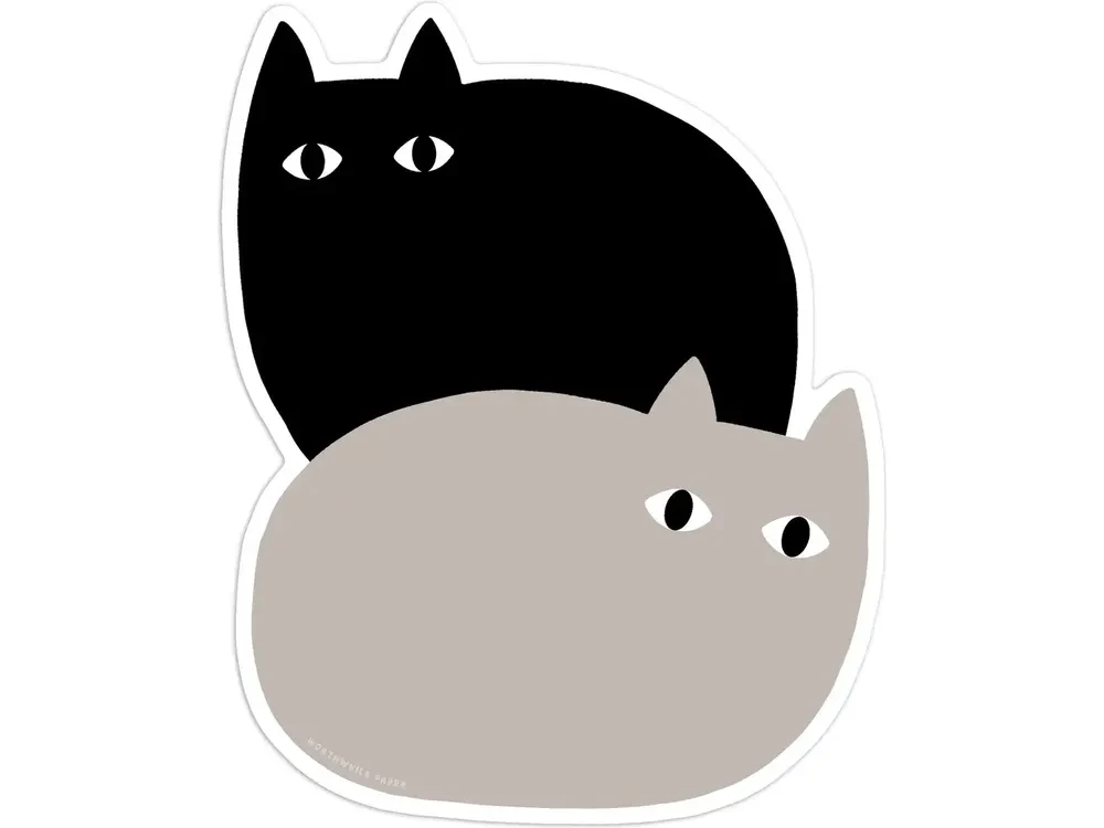 Worthwhile Paper - Sticker - Loaf Cats