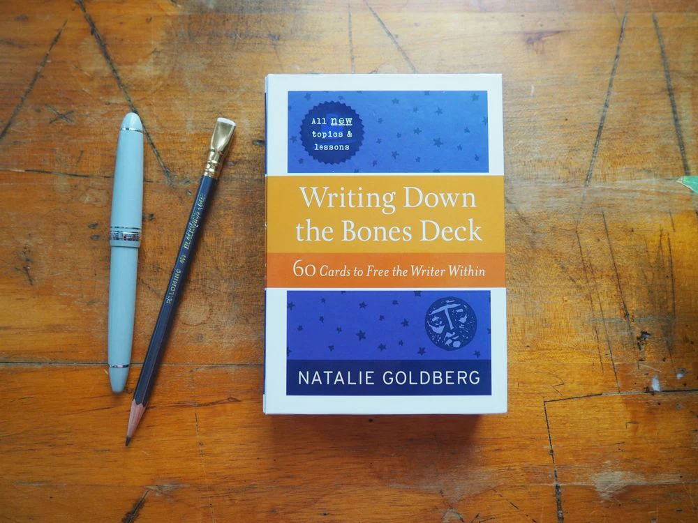 Writing Down the Bones Deck: 60 Cards to Free the Writer Within