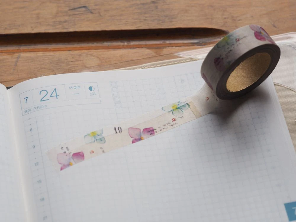 Yohaku Washi Tape - Bouquet (Y-037)