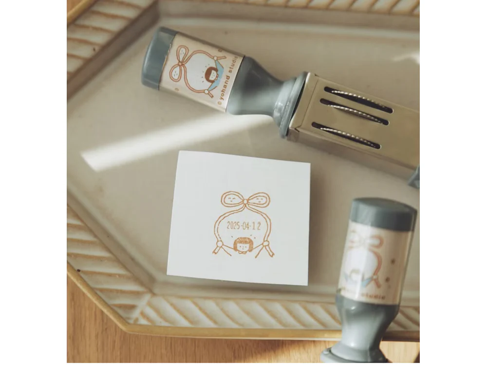 Yohand Studio - Adjustable Date Stamp - Small - Bow