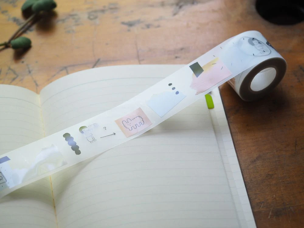 Yohand Studio - Clear Matte PET Tape - Collage