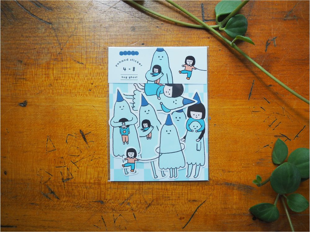 Yohand Studio - Medium Sticker Set - 4-8 - Hug Ghost