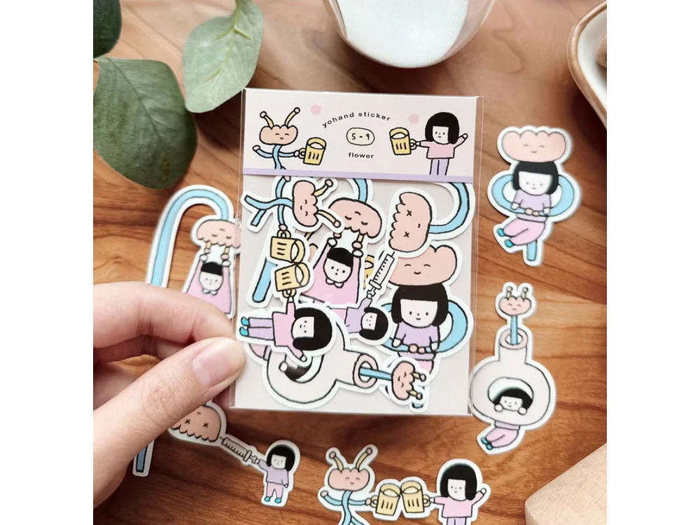 Yohand Studio - Medium Sticker Set - 5-9 - Flower