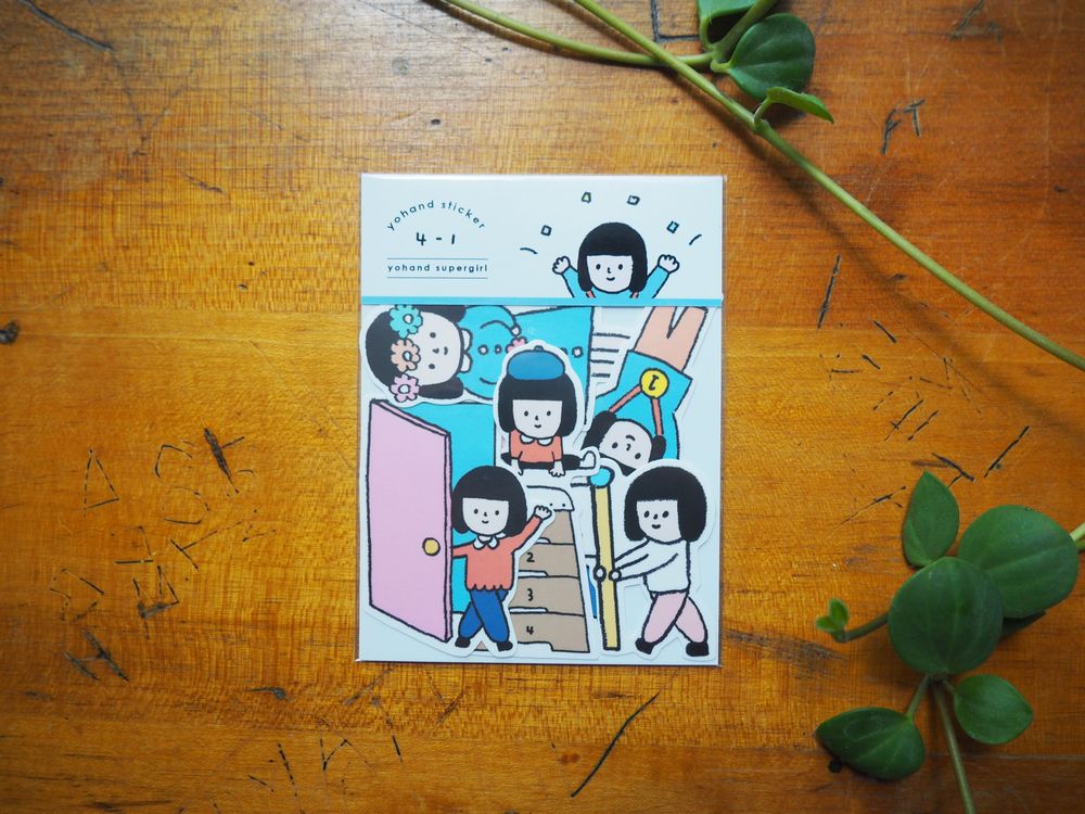 Yohand Studio - Medium Sticker Set - 4-1 - Travel