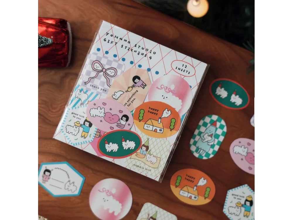 Yohand Studio - Stickers - 12 Stickers - Gift 4