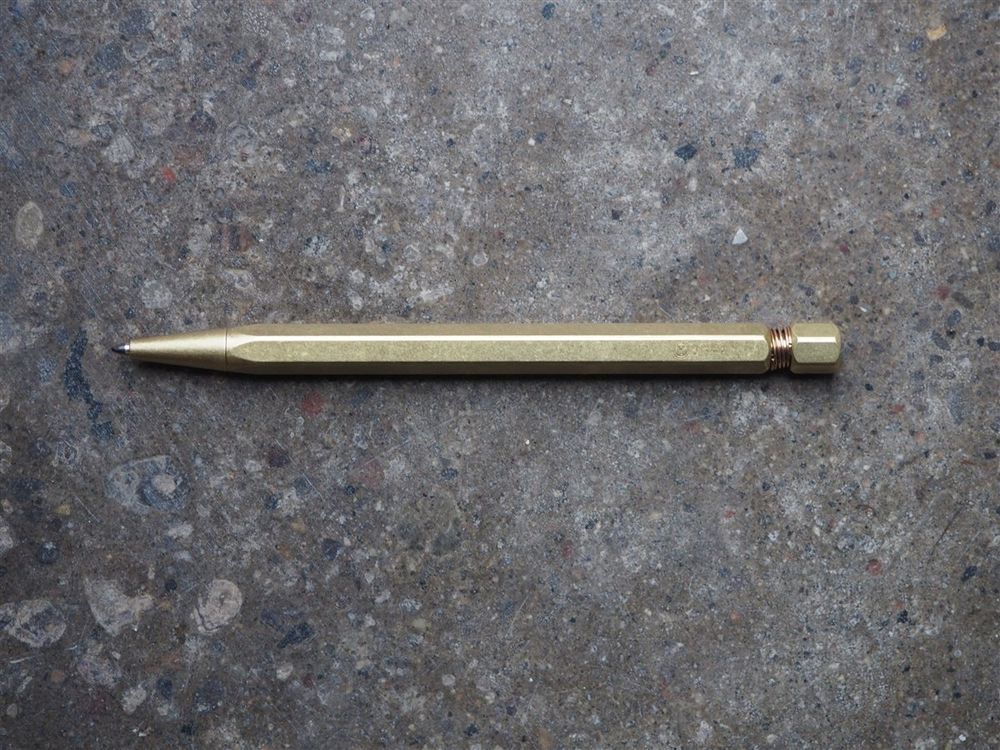 YSTUDIO Classic Revolve Ballpoint Pen (Spring) - Brass
