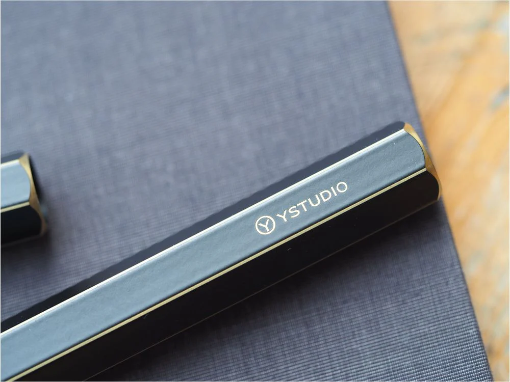 YSTUDIO Classic Revolve Fountain Pen - Black - Image 4
