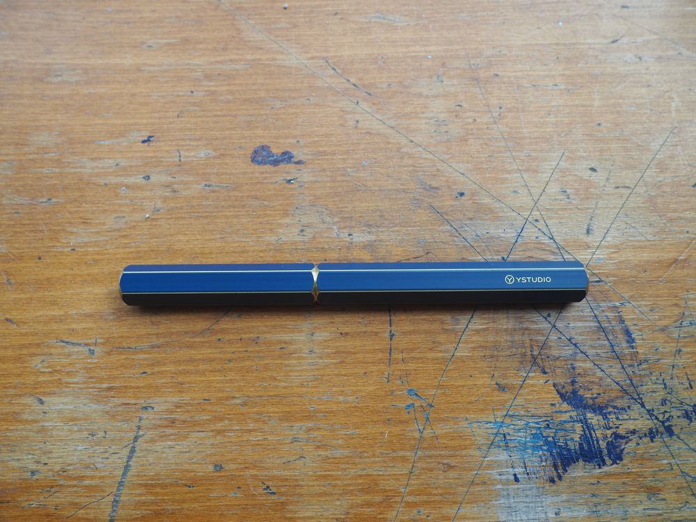 YSTUDIO Classic Revolve Fountain Pen - Blue