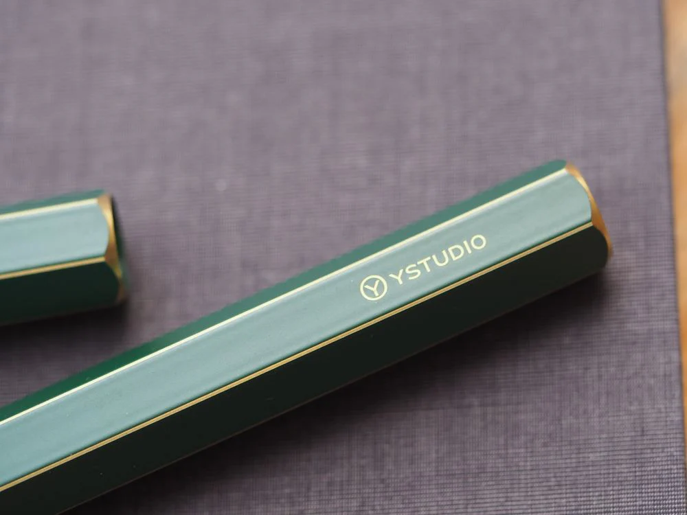 YSTUDIO Classic Revolve Fountain Pen - Green - Image 3