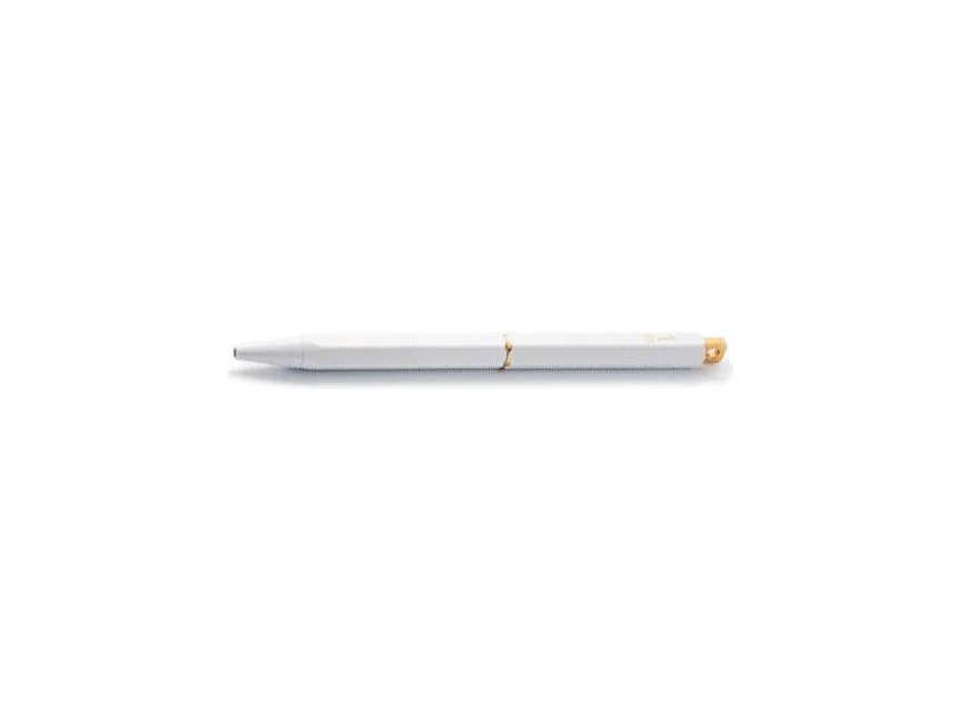 YSTUDIO Classic Revolve Portable Ballpoint Pen - White