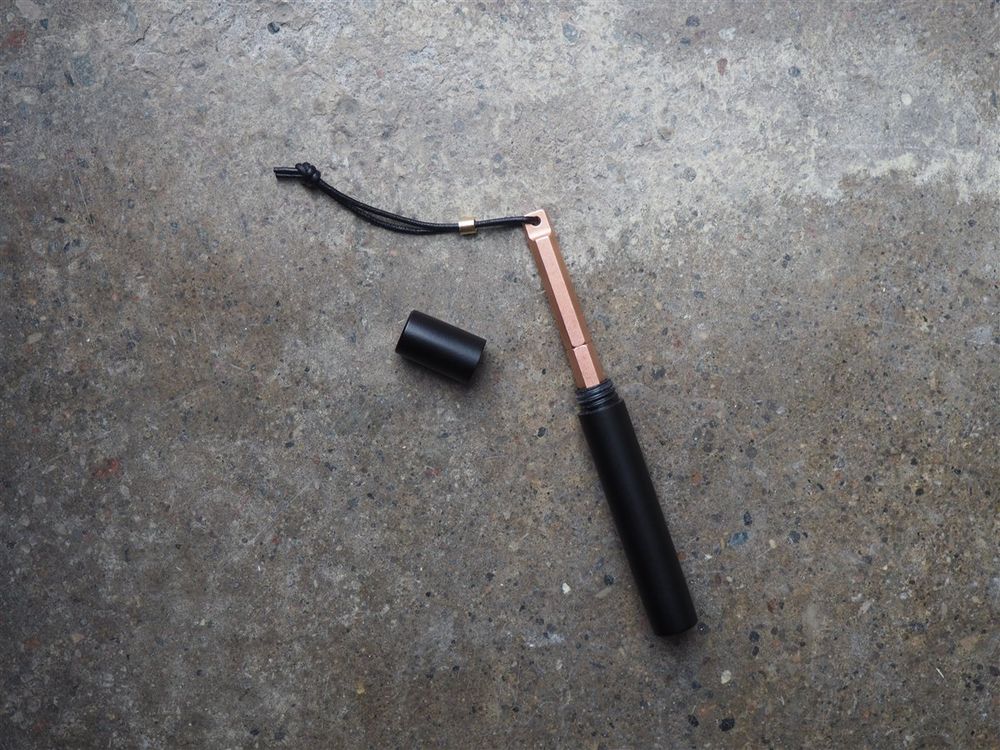 YSTUDIO Classic Revolve Portable Fountain Pen - Copper - Image 8