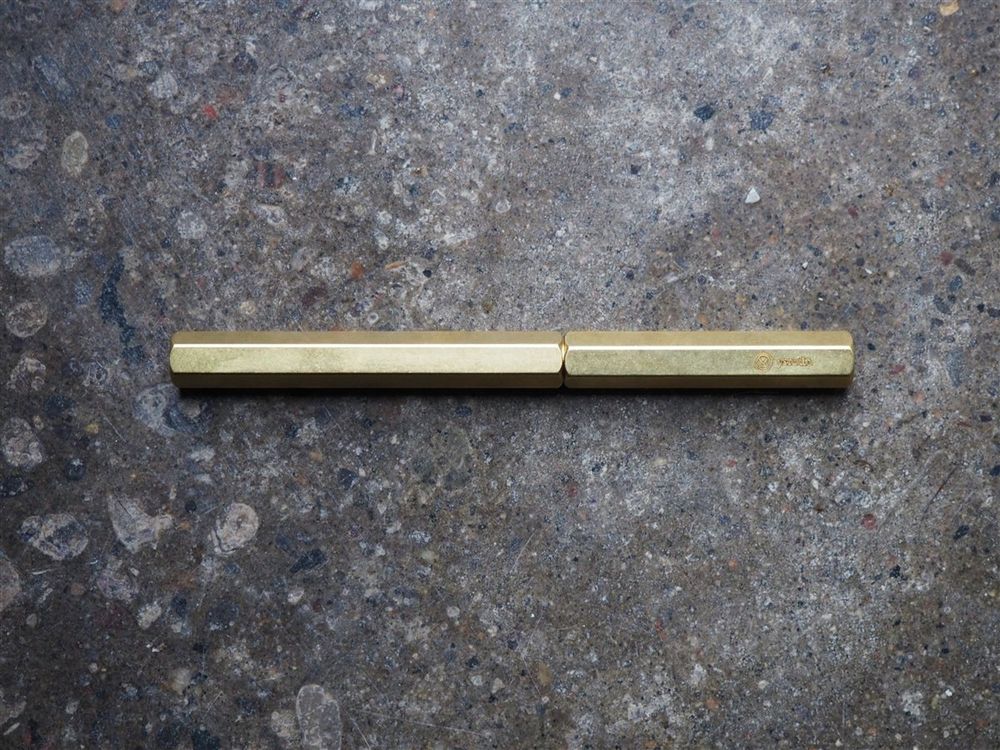 YSTUDIO Classic Revolve Rollerball Pen - Brass