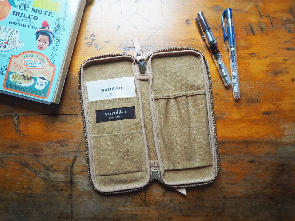Yuruliku - FLAT tool case 3 pens - Beige - Image 2