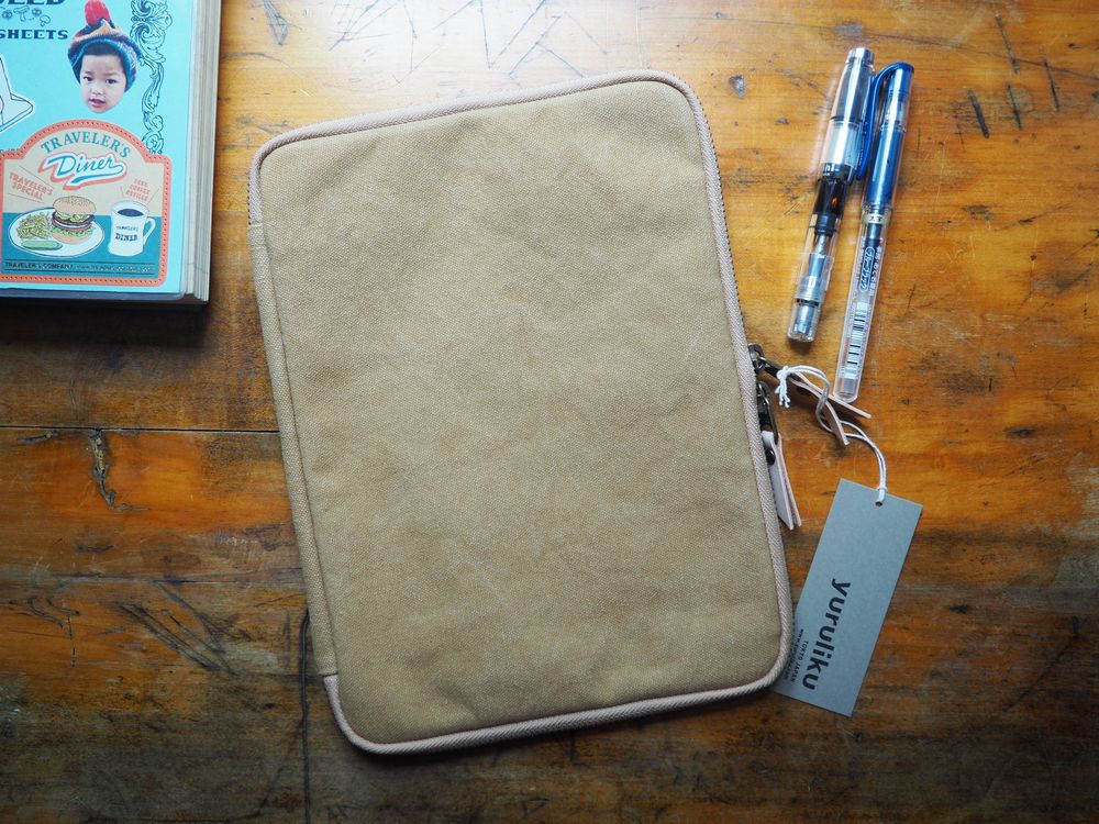 Yuruliku - FLAT tool case A5 - Beige