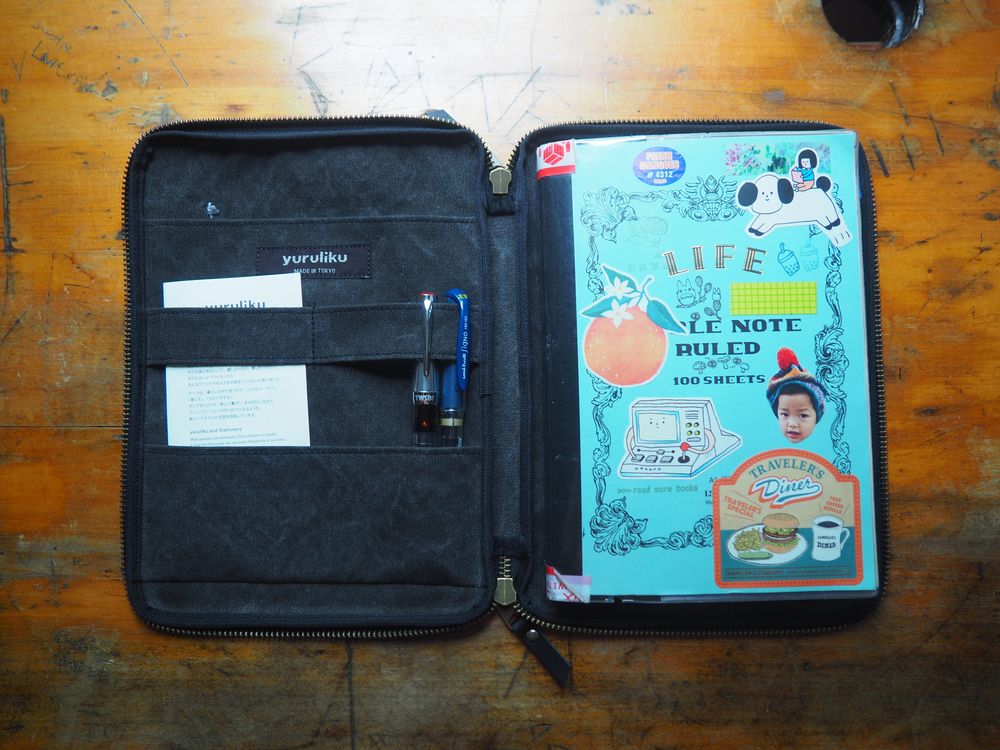 Yuruliku - FLAT tool case A5 - Limited Color - Iron Black - Image 3