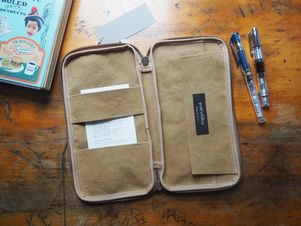 Yuruliku - FLAT tool case Pen - Beige - Image 2