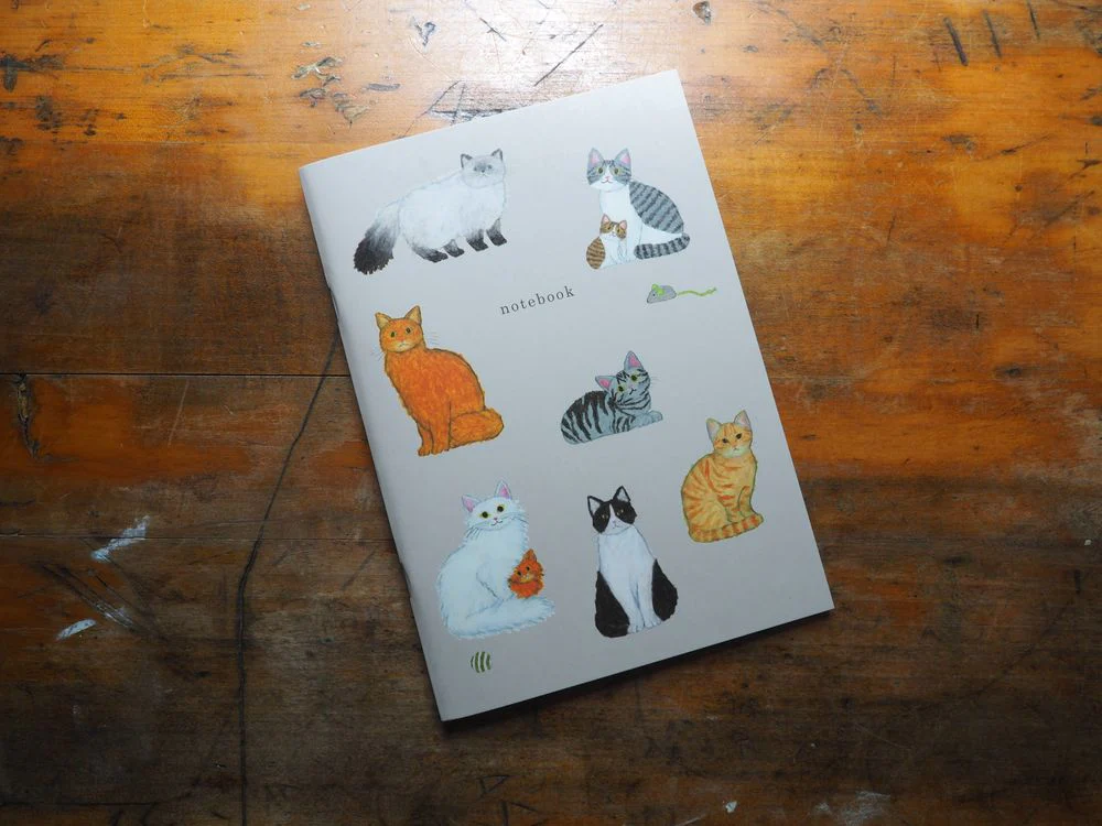 Yusuke Yonezu Cat - A5 Grid Notebook