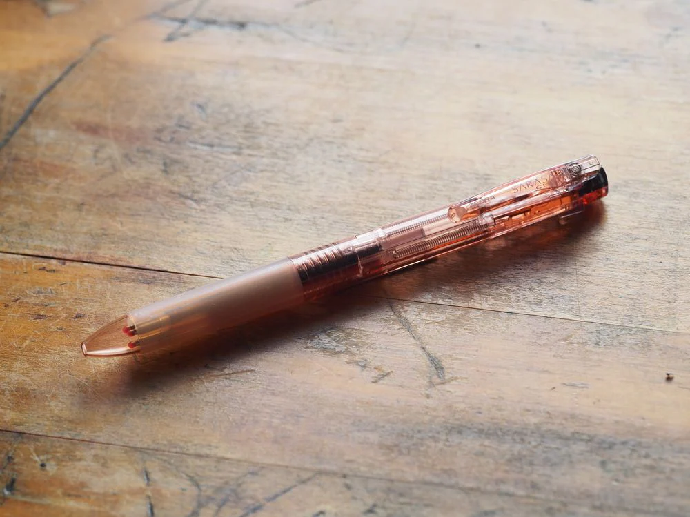 Zebra Sarasa 3-Color Ballpoint Pen - 0.5mm - Water Pink