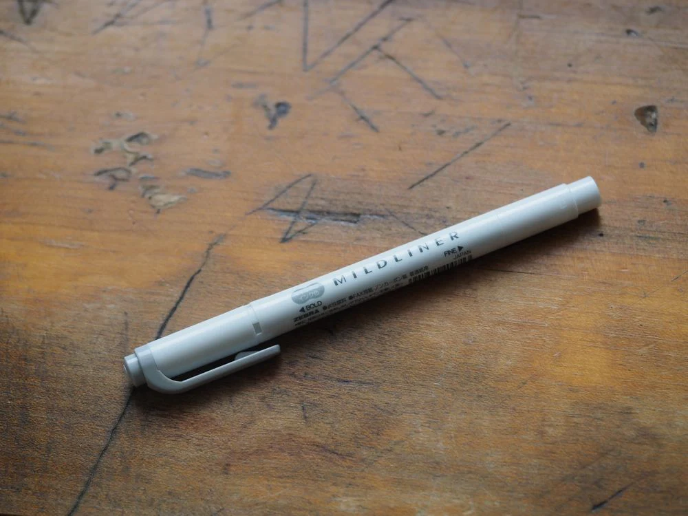 Zebra Mildliner - Mild Gray