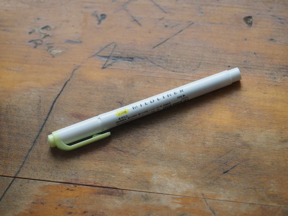 Zebra Mildliner - Mild Yellow
