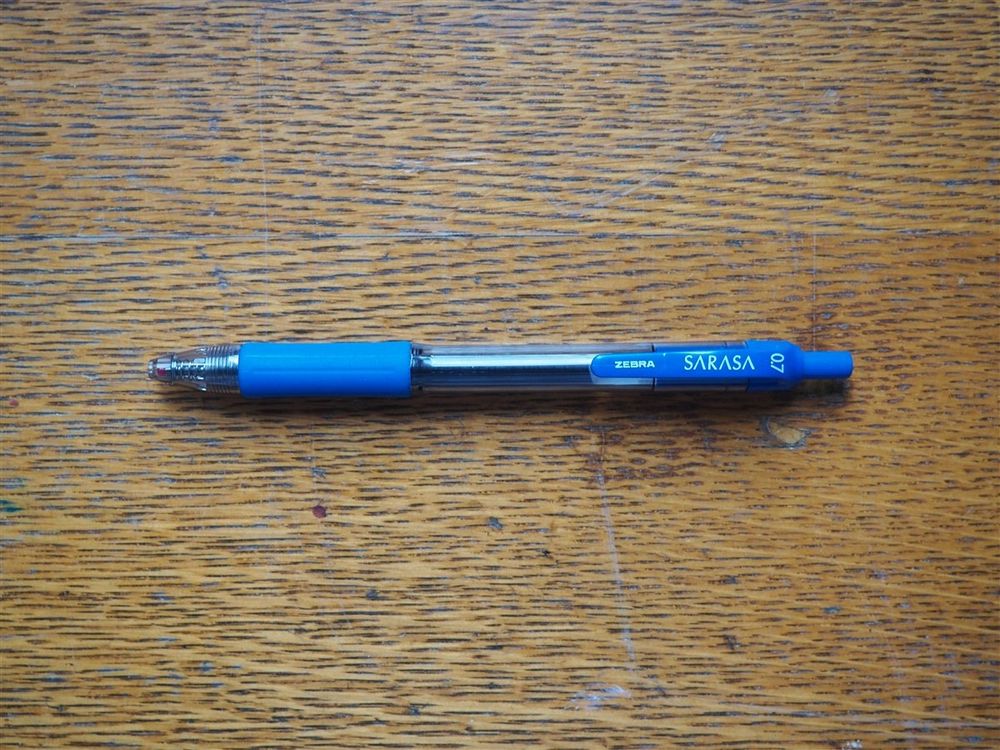 Zebra Sarasa Retractable Gel Pen - 0.7mm - Cobalt